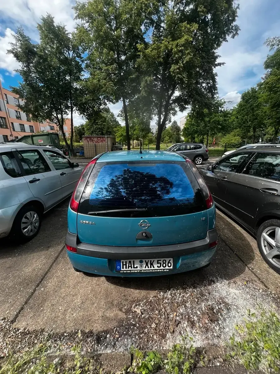 Gebraucht Opel Corsa 75 PS (55 kW) 2003 Blau Kleinwagen