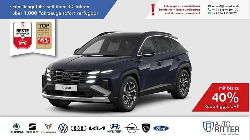 Sailing blue pearl/blau Neu 2025 Hyundai Tucson Prime SUV | 28.490 € (Guter Preis) - Bild 1/3