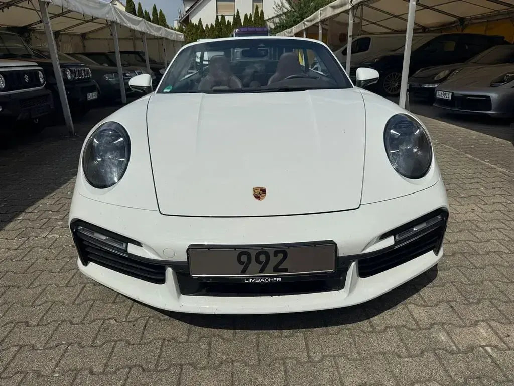 Gebraucht Porsche 911 Turbo S Cabriolet 650 PS (478 kW) 2023 Weiß Cabrio