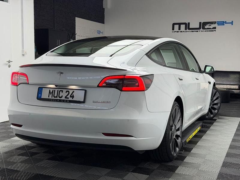 Gebraucht Tesla Model 3 Performance 377 kW (513 PS) 2020 Weiß Limousine