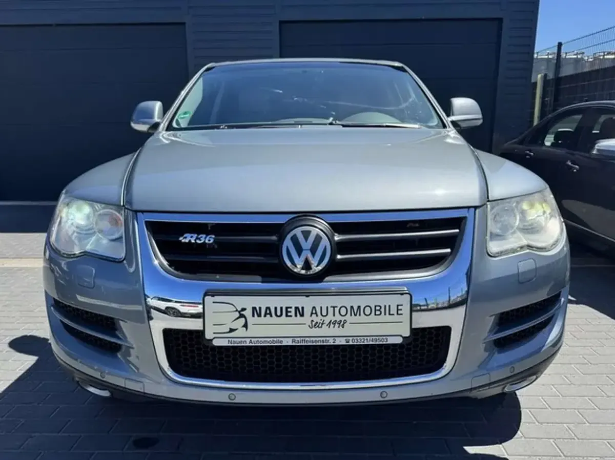 Gebraucht VW Touareg R 280 PS (205 kW) 2008 Silber/grau SUV