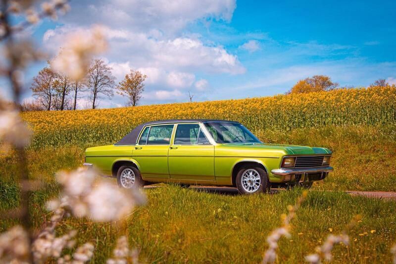 Grün Gebraucht 1973 Opel Admiral Limousine | 9.999 € - Bild 1/4