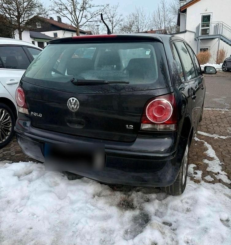 Gebraucht VW Polo 69 PS (50 kW) 2008 Schwarz Kleinwagen