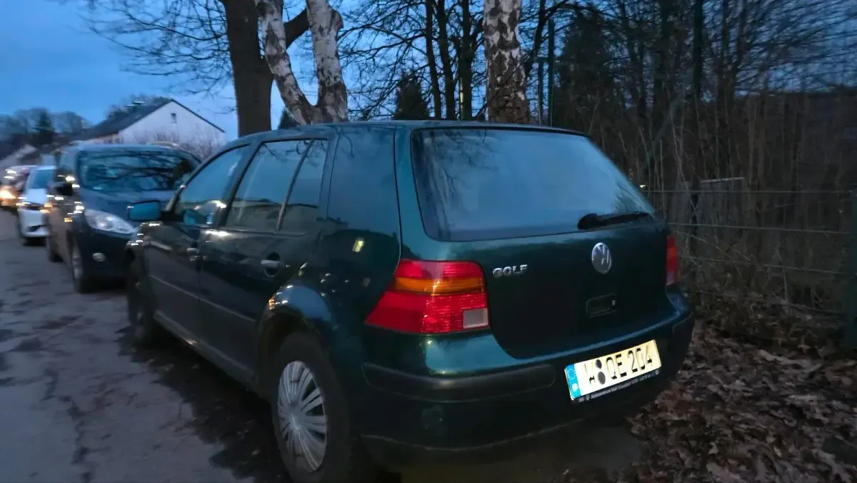 Gebraucht VW Golf III 75 PS (55 kW) 1998 Grün Limousine