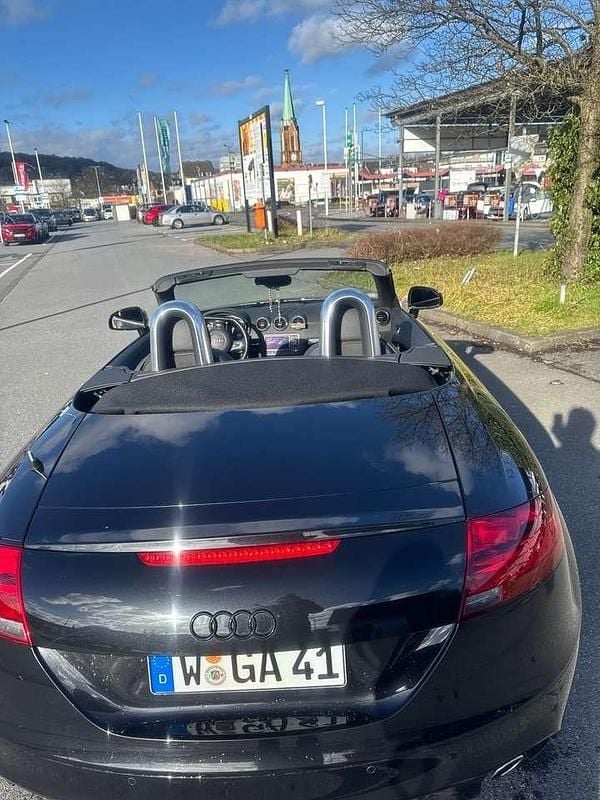 Gebraucht Audi TT Roadster S-Line 250 PS (183 kW) 2008 Schwarz Cabrio