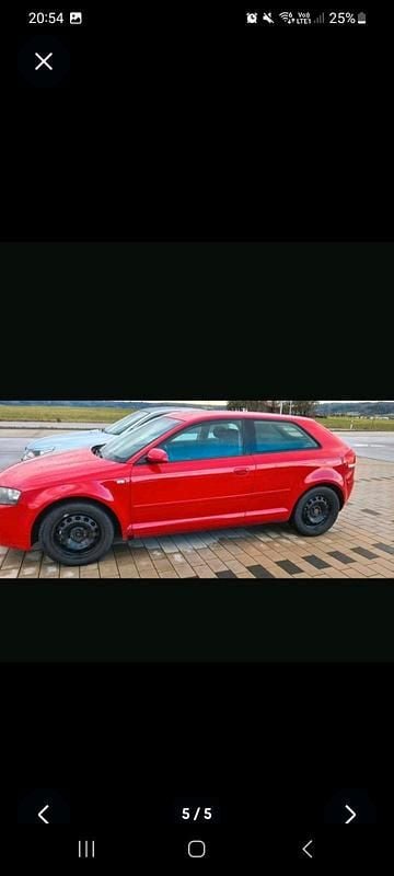 Gebraucht Audi A3 150 PS (110 kW) 2003 Rot Kleinwagen