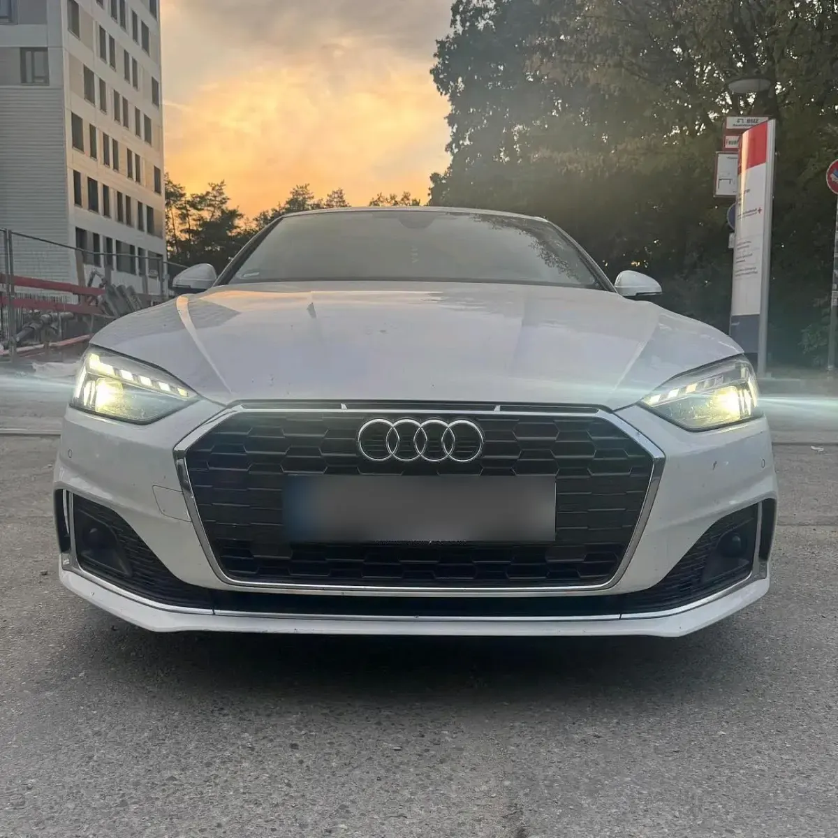 Gebraucht Audi A5 S-Line 204 PS (150 kW) 2021 Weiß Coupé