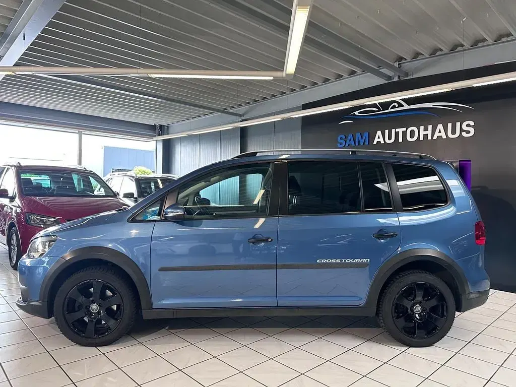 Gebraucht VW Touran Cross 140 PS (102 kW) 2011 Blau Van / Kleinbus