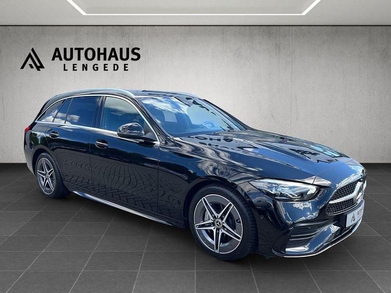 Schwarz Gebraucht 2021 Mercedes C300 AMG Limousine | 34.999 € (Guter Preis) - Bild 1/4