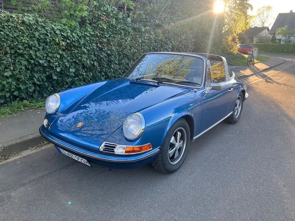 Gebraucht Porsche 911 165 PS (121 kW) 1972 Blau Cabrio