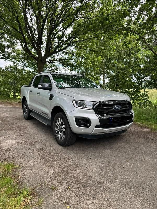 Silber Gebraucht 2022 Ford Ranger Wildtrack Abholung | 35.700 € (Guter Preis) - Bild 1/4