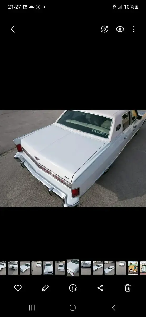 Gebraucht Lincoln Continental 1977 Weiß Limousine