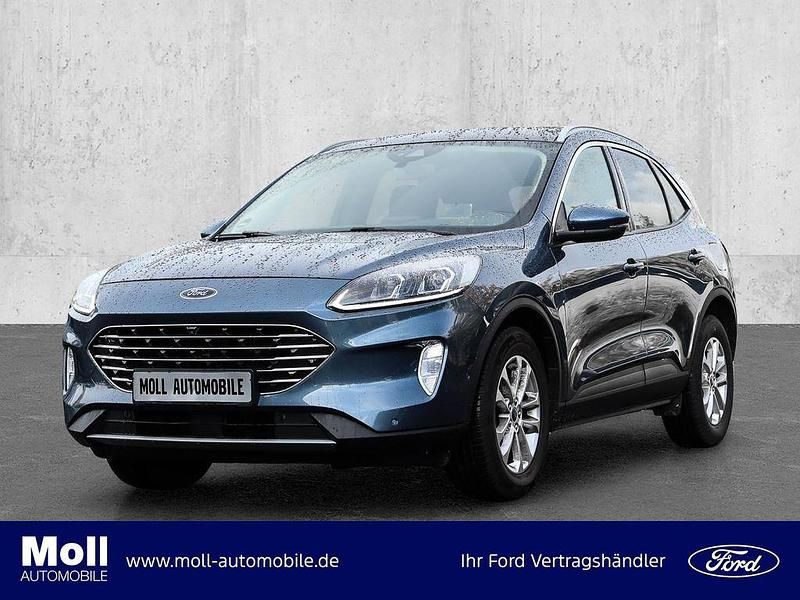 Blau Gebraucht 2022 Ford Kuga Titanium SUV | 20.680 € (Guter Preis) - Bild 1/4