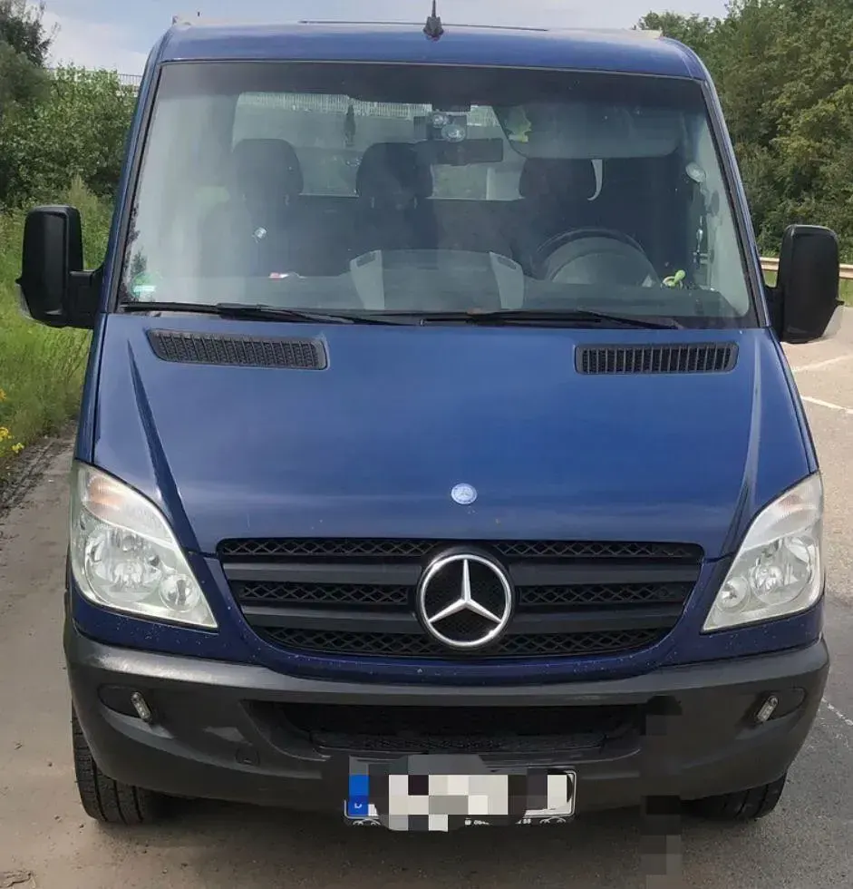 Gebraucht Mercedes Sprinter 163 PS (119 kW) 2012 Blau