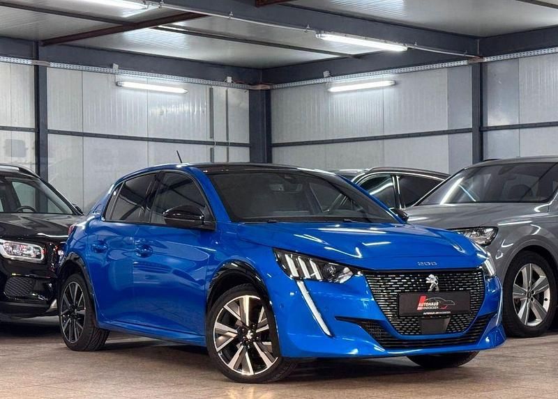 Blau Gebraucht 2020 Peugeot 208 Allure GT-Line Kleinwagen | 12.890 € (Fairer Preis) - Bild 1/4