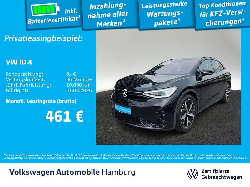 Gebraucht VW ID.4 GTX 250 kW (340 PS) 2025 Grenadillschwarz metallic SUV