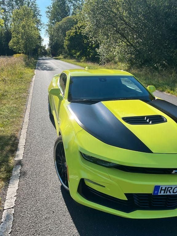 Gebraucht Chevrolet Camaro SS 461 PS (339 kW) 2021 Gelb Coupé