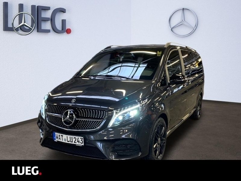 Silber Gebraucht 2023 Mercedes V300 Avantgarde Edition Van / Kleinbus | 98.651 € - Bild 1/4
