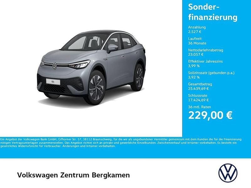 Grau Gebraucht 2022 VW ID.5 Pro SUV | 25.584 € (Superpreis) - Bild 1/4