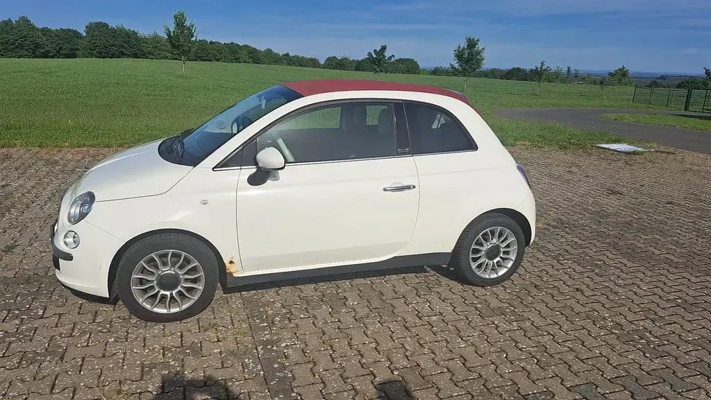 Gebraucht Fiat 500C Lounge 95 PS (69 kW) 2012 Weiß Cabrio