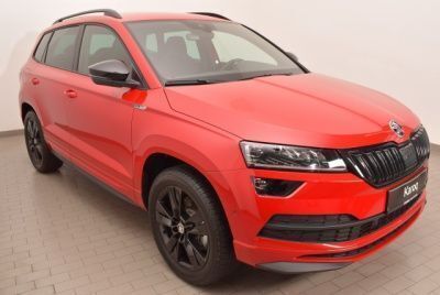 Gebraucht Skoda Karoq SportLine 150 PS (110 kW) 2019 Rot metallic SUV
