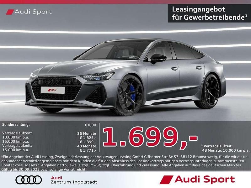 Matteffektlackierung audi excl Neu 2025 Audi RS7 Sportback Performance Kleinwagen | 165.750 € (Teuer) - Bild 1/3