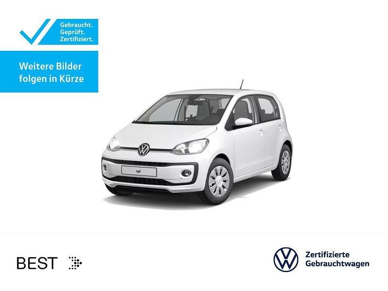 Pure white Gebraucht 2022 VW up! move up! Kleinwagen | 12.229 € (Fairer Preis) - Bild 1/3