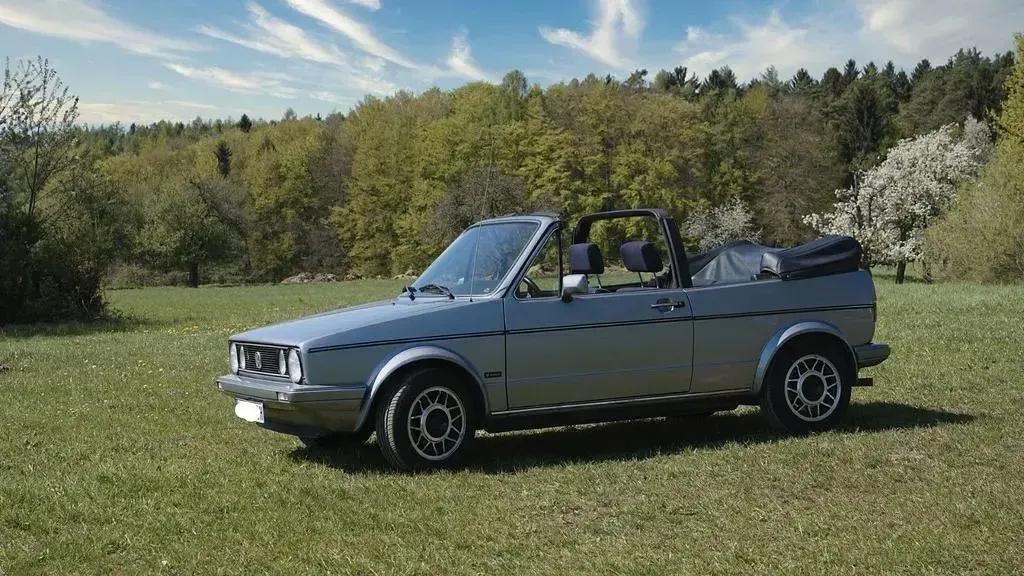 Gebraucht VW Golf Cabriolet 95 PS (69 kW) 1987 Grau Cabrio