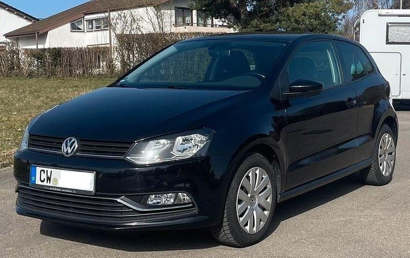 Gebraucht VW Polo Highline 90 PS (66 kW) 2014 Schwarz Kleinwagen