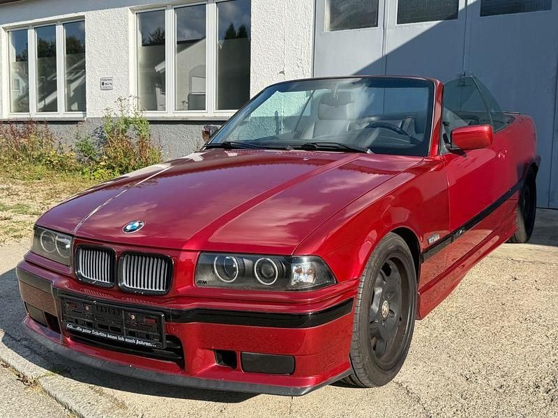 Rot Gebraucht 1996 BMW 328 Cabriolet M Sport Cabrio | 11.900 € (Teuer) - Bild 1/4