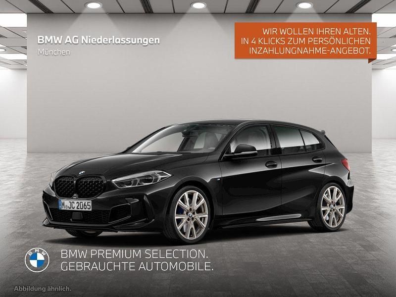 Schwarz Gebraucht 2021 BMW M135 Performance Kleinwagen | 33.480 € (Fairer Preis) - Bild 1/4