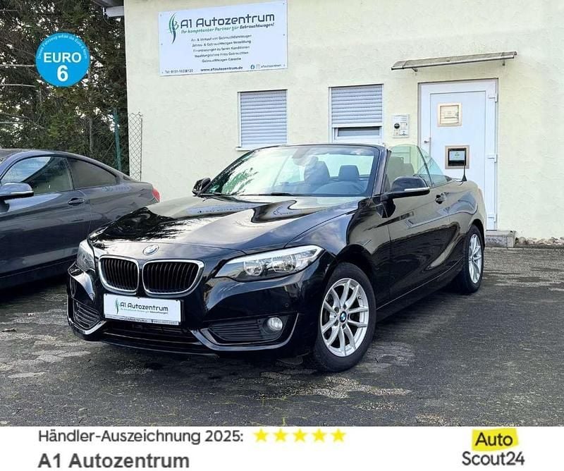 Gebraucht BMW 220 Sport Line 190 PS (139 kW) 2015 Schwarz Cabrio