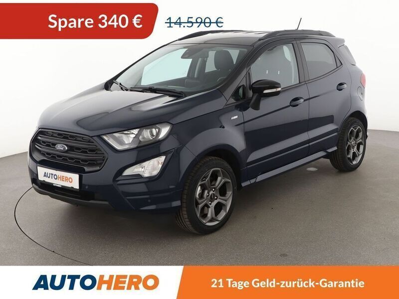 Blau Gebraucht 2020 Ford Ecosport ST-Line SUV | 14.250 € (Fairer Preis) - Bild 1/3