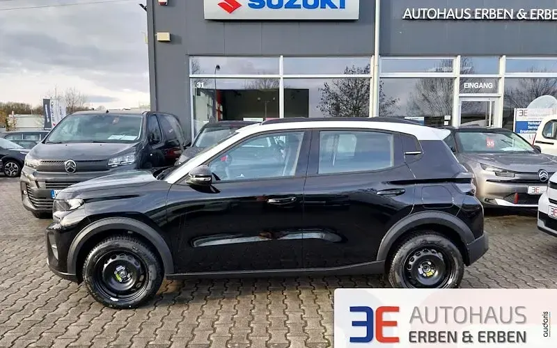 Nowe Citroën e-C3 83 kW (113 KM) 2025 Czarny Van