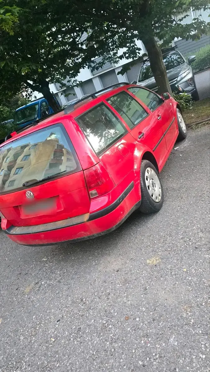 Gebraucht VW Golf IV 105 PS (77 kW) 2001 Rot Kombi
