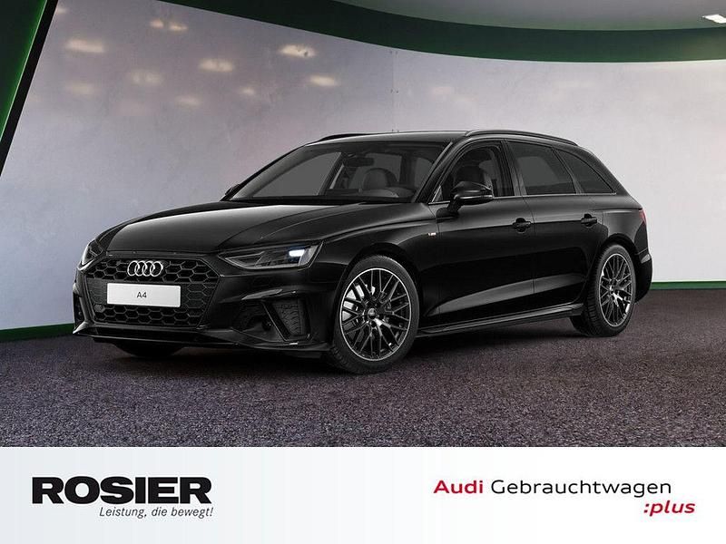 Schwarz / mythosschwarz Gebraucht 2022 Audi A4 S-Line Kombi | 30.770 € (Guter Preis) - Bild 1/4