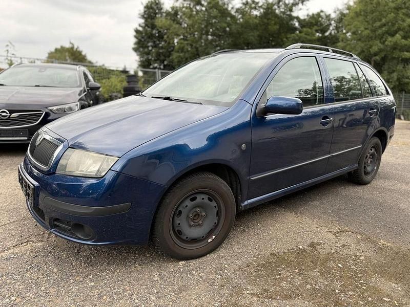 Gebraucht Skoda Fabia 80 PS (58 kW) 2007 Blau Kleinwagen