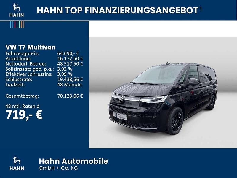 Nuova VW Multivan 150 CV (110 kW) 2025 Nero Monovolume