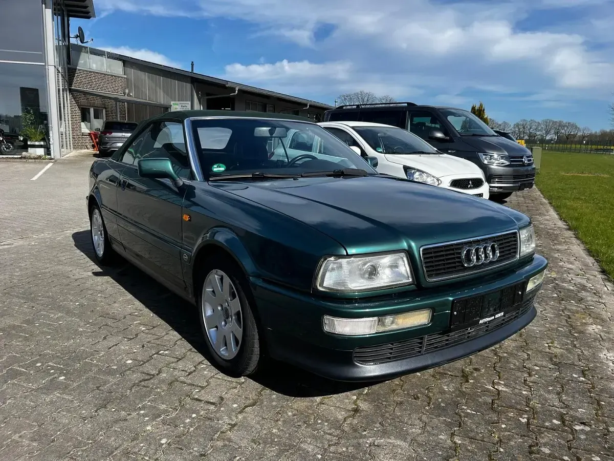 Gebraucht Audi Cabriolet Sport 116 PS (85 kW) 1997 Grün Cabrio