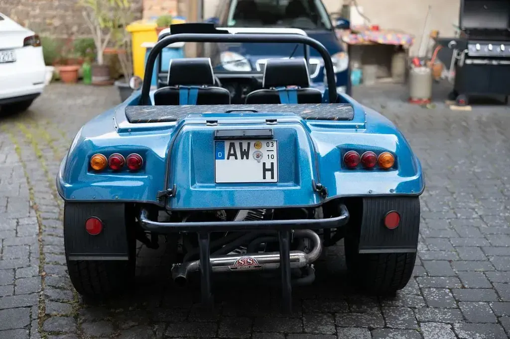 Gebraucht VW Käfer 34 PS (25 kW) 1975 Blau Cabrio
