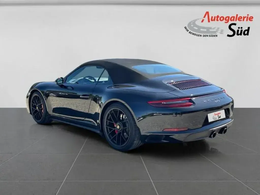 Gebraucht Porsche 911 Carrera GTS Chrono 450 PS (330 kW) 2018 Tiefschwarz (metallic) Cabrio