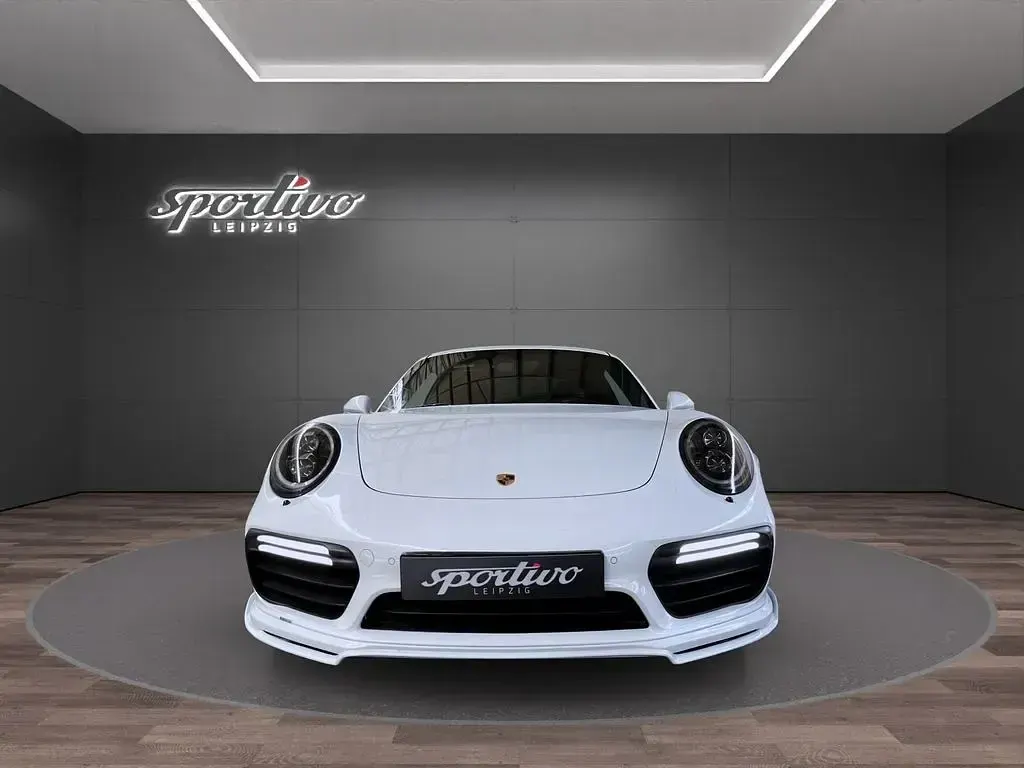 Gebraucht Porsche 911 Turbo 540 PS (397 kW) 2015 Carraraweiss/gletscherweiss Coupé