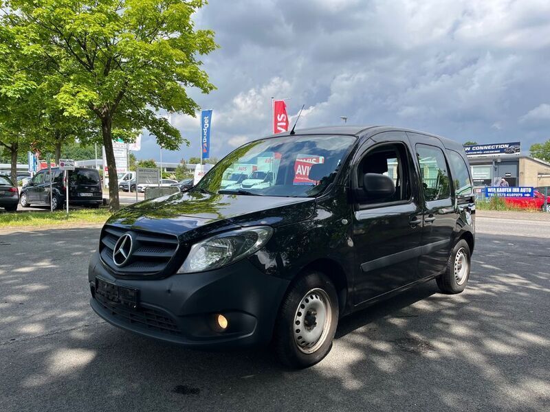Schwarz Gebraucht 2014 Mercedes Citan 109 Kombi | 8.950 € (Fairer Preis) - Bild 1/4