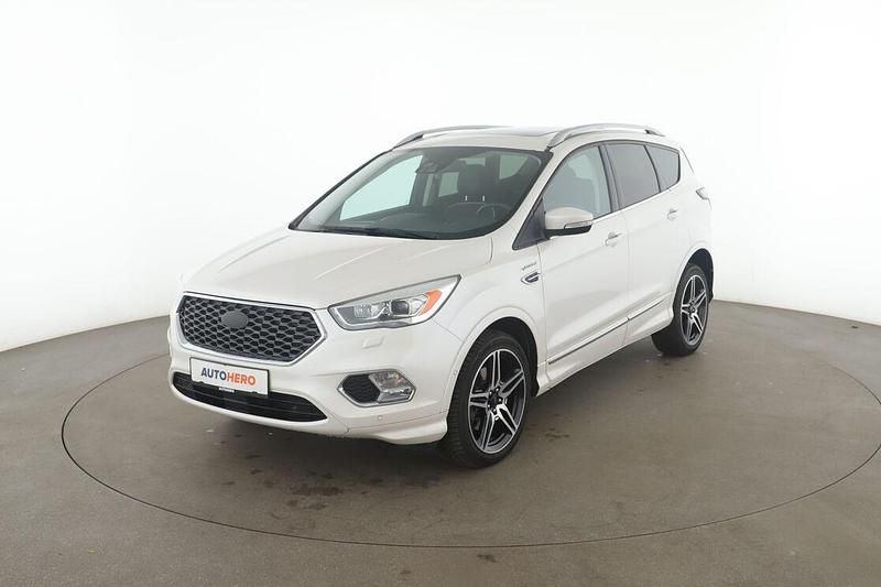 Weiß Gebraucht 2017 Ford Kuga Vignale SUV | 19.690 € (Teuer) - Bild 1/3