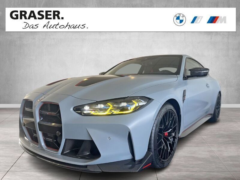 Grau Gebraucht 2023 BMW M4 Performance Coupé | 169.000 € - Bild 1/4