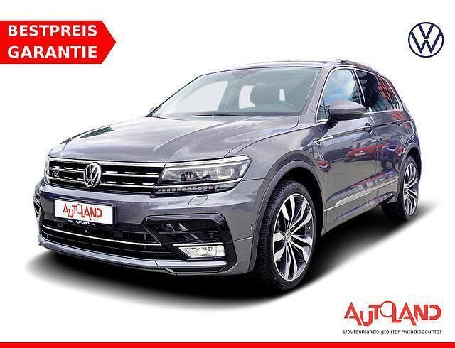 Grau Gebraucht 2017 VW Tiguan R-line SUV | 24.990 € (Fairer Preis) - Bild 1/2