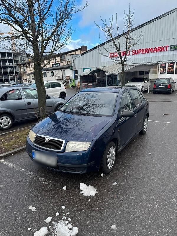 Gebraucht Skoda Fabia 60 PS (44 kW) 2003 Blau Kleinwagen