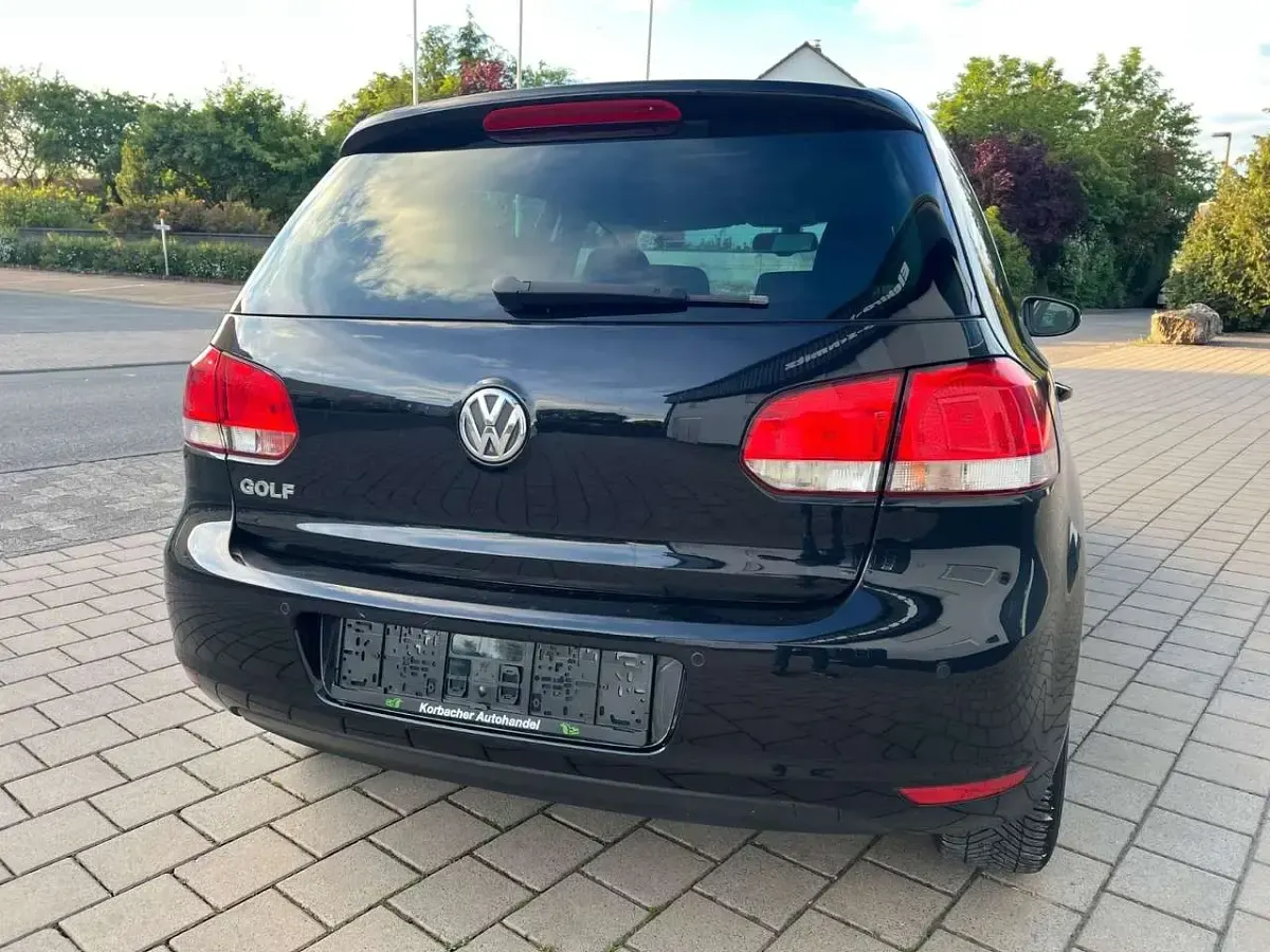 Gebraucht VW Golf VII Style 86 PS (63 kW) 2012 Schwarz Limousine