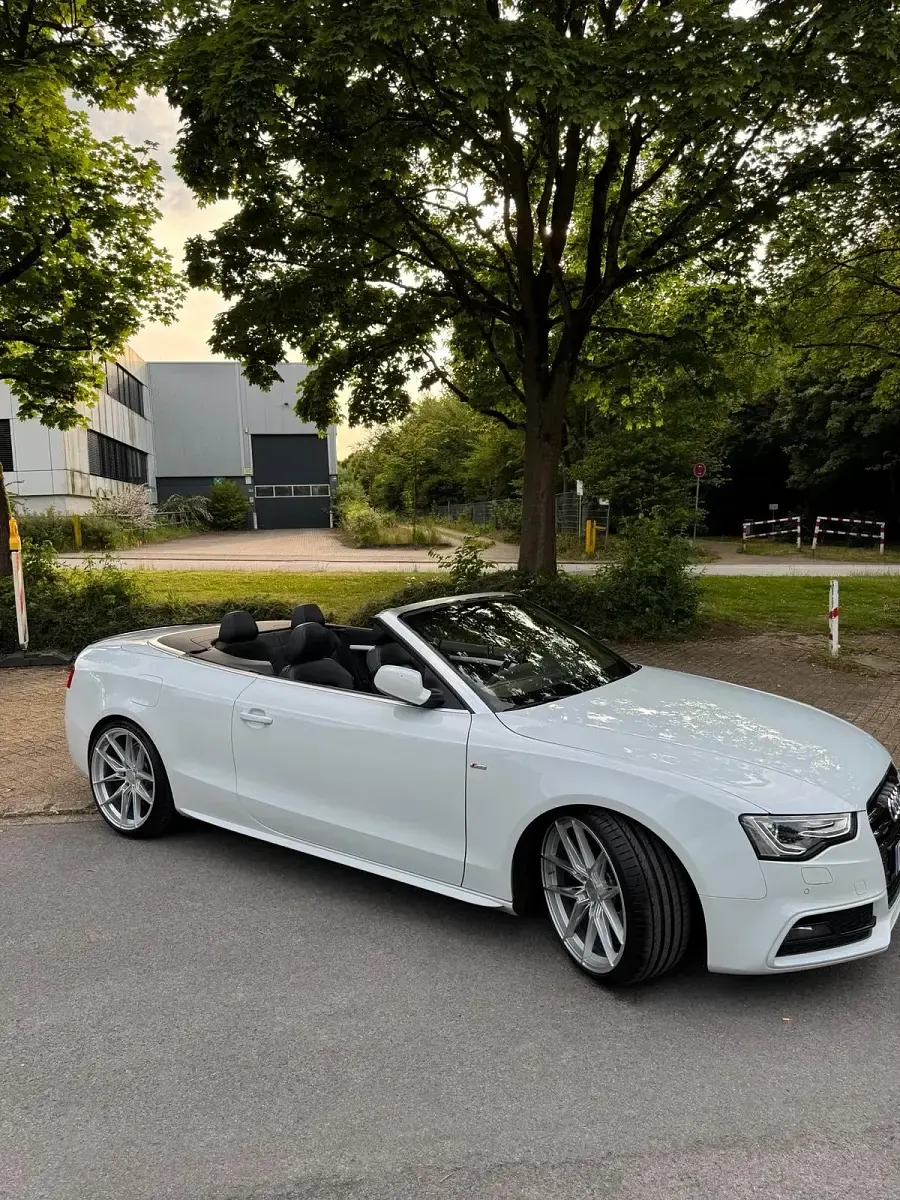 Gebraucht Audi A5 Cabriolet 245 PS (180 kW) 2014 Weiß Cabrio