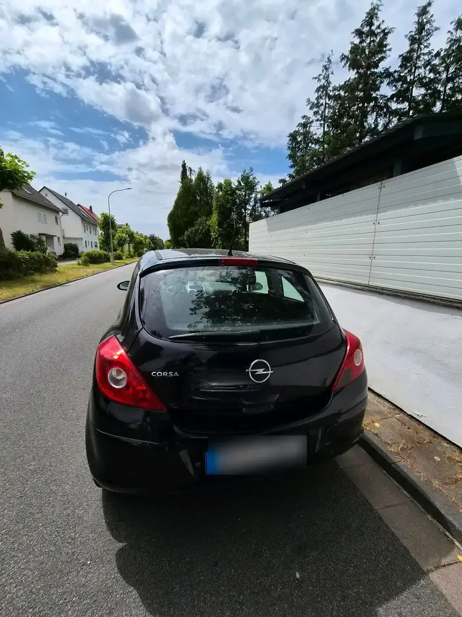 Gebraucht Opel Corsa 2008 Schwarz Kleinwagen